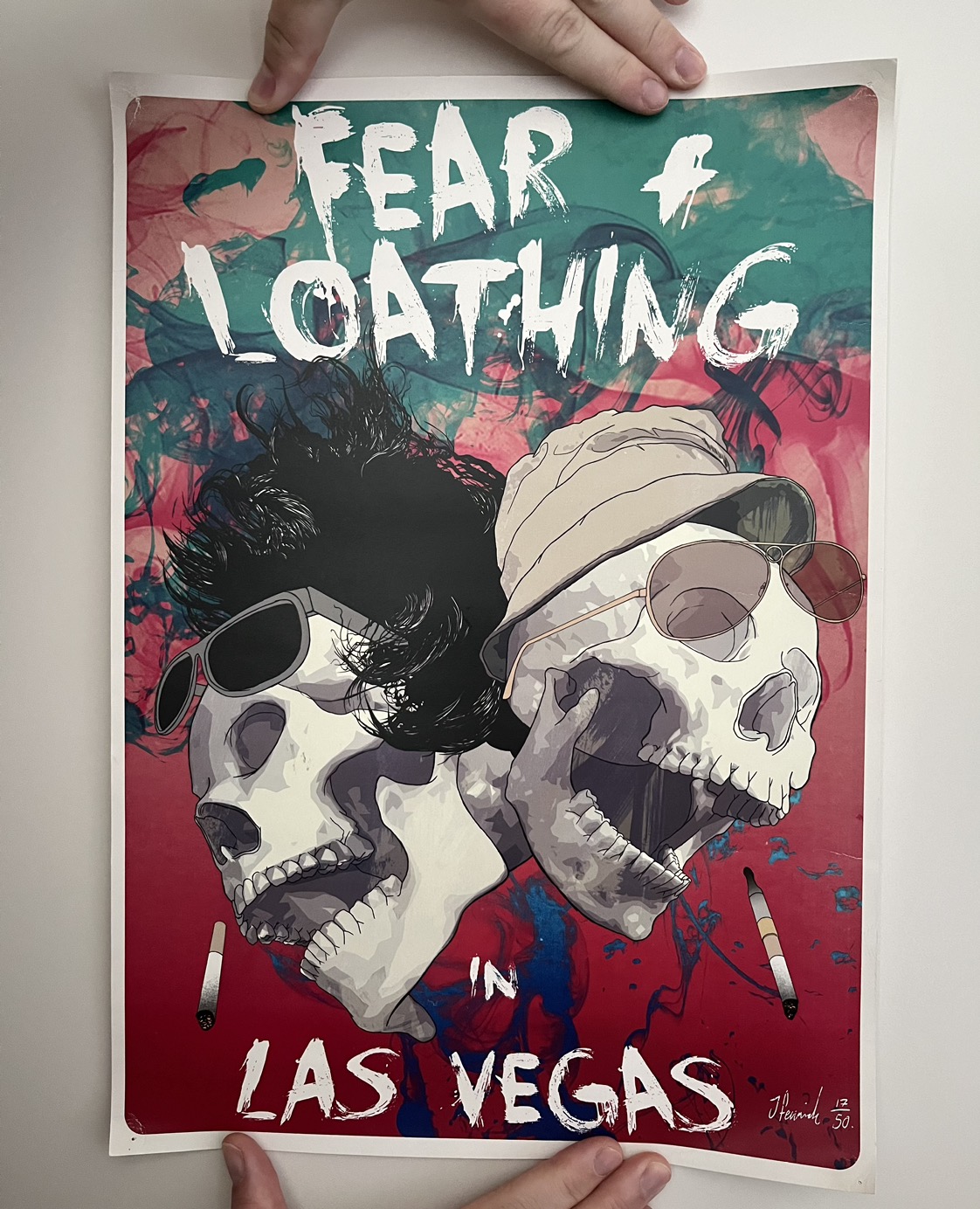 Fear and Loathing in Las Vegas art poster thumbnail