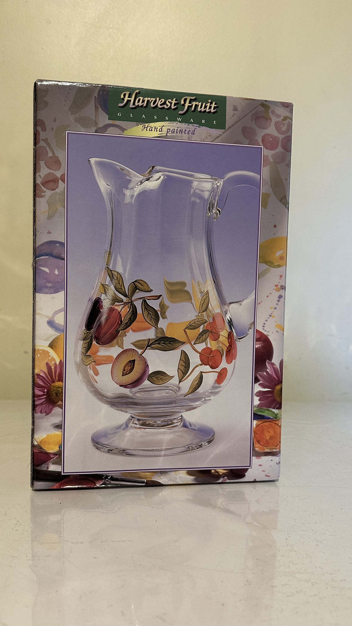 Harvest Fruit Hand Painted Pitcher 2L image indicator(2)