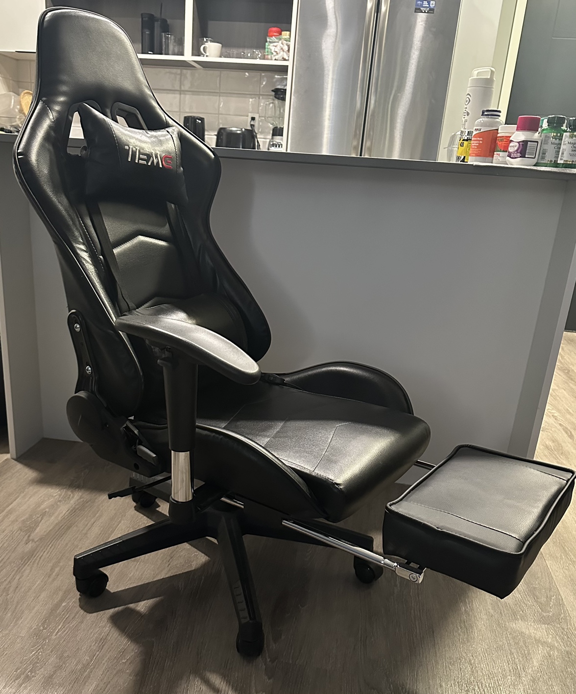 Used (okay condition) EDWELL Chair with Footrest and 1 arm rest