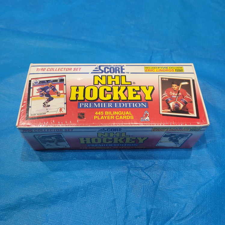 New 1990 SCORE NHL Hockey Premier Edition Factory Sealed thumbnail