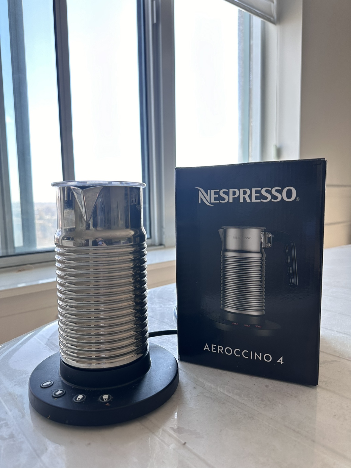 Nespresso milk steamer
