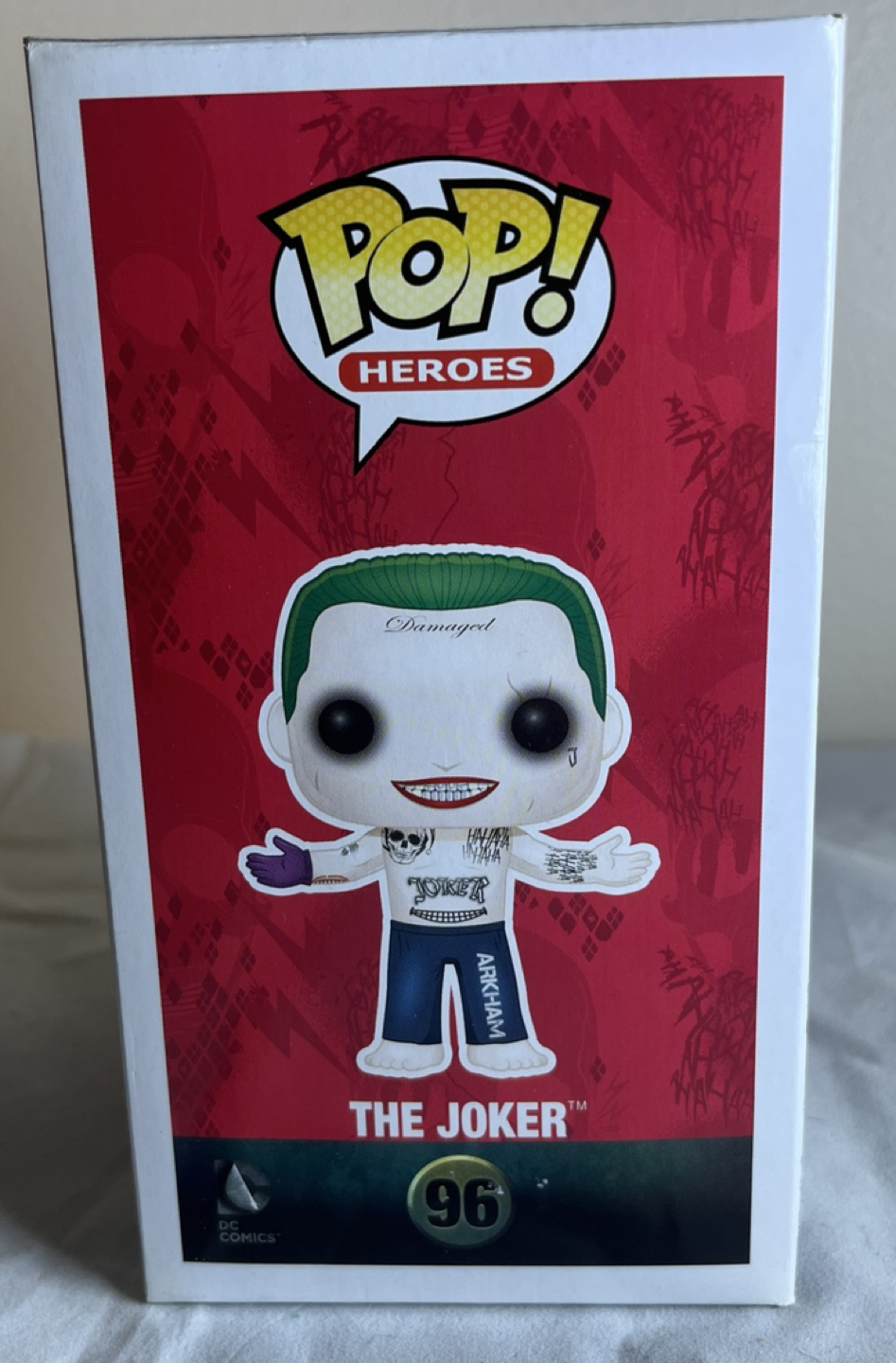 Funko POP! Heroes: Suicide Squad - The Joker #96 Vinyl Figure image indicator(3)