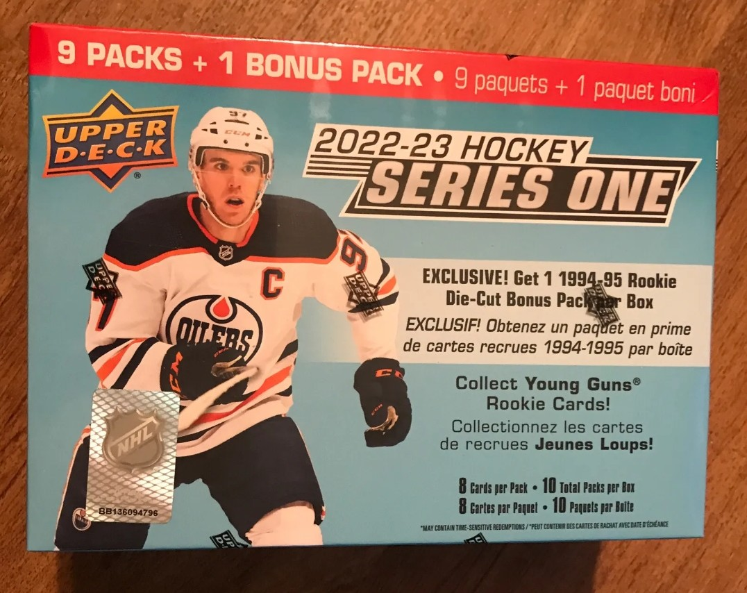 2022-23 Upper Deck Series 1 NHL Mega Box