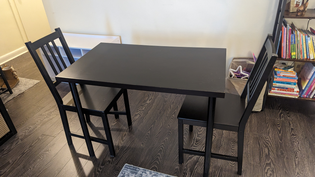 Ikea table and chairs