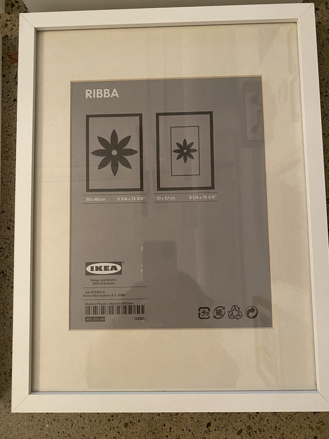 6 White Ribba Photo Frames image indicator(2)