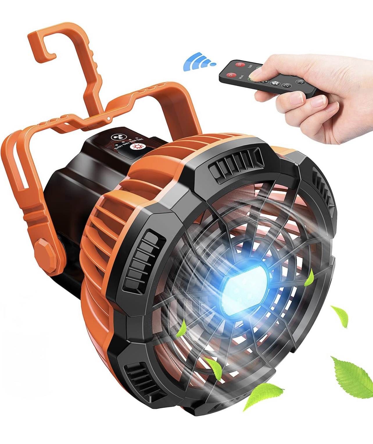 5200mAh Camping Fan with LED Lantern - photo 3