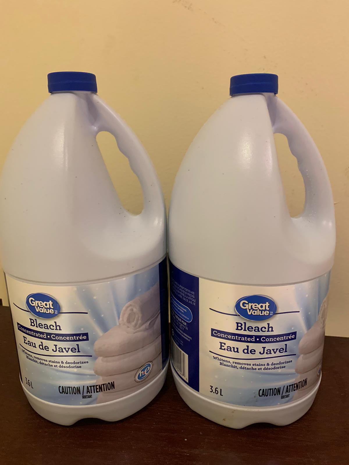 Concentrated Liquid Bleach 3.6L x 2