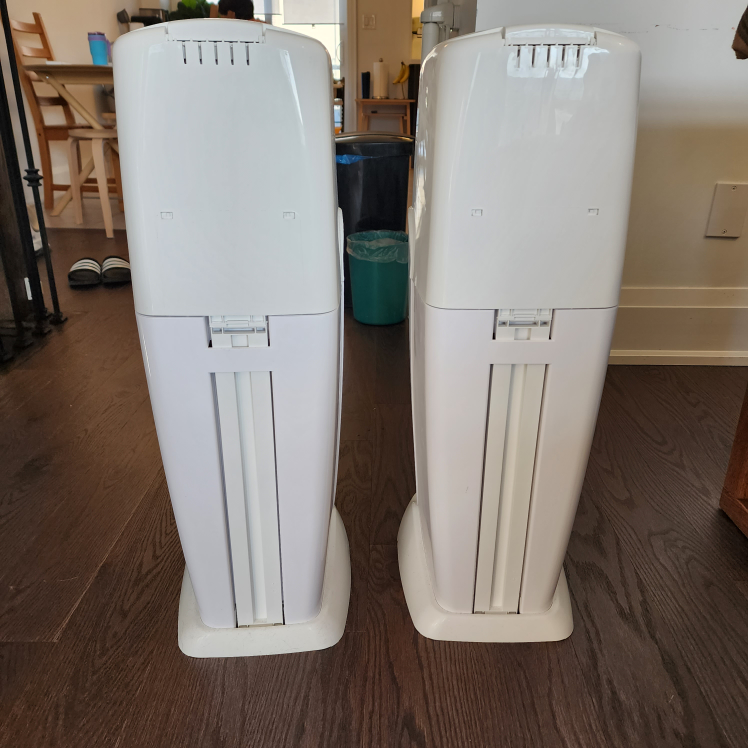 2 White Diaper Genie Diaper Pail - photo 3