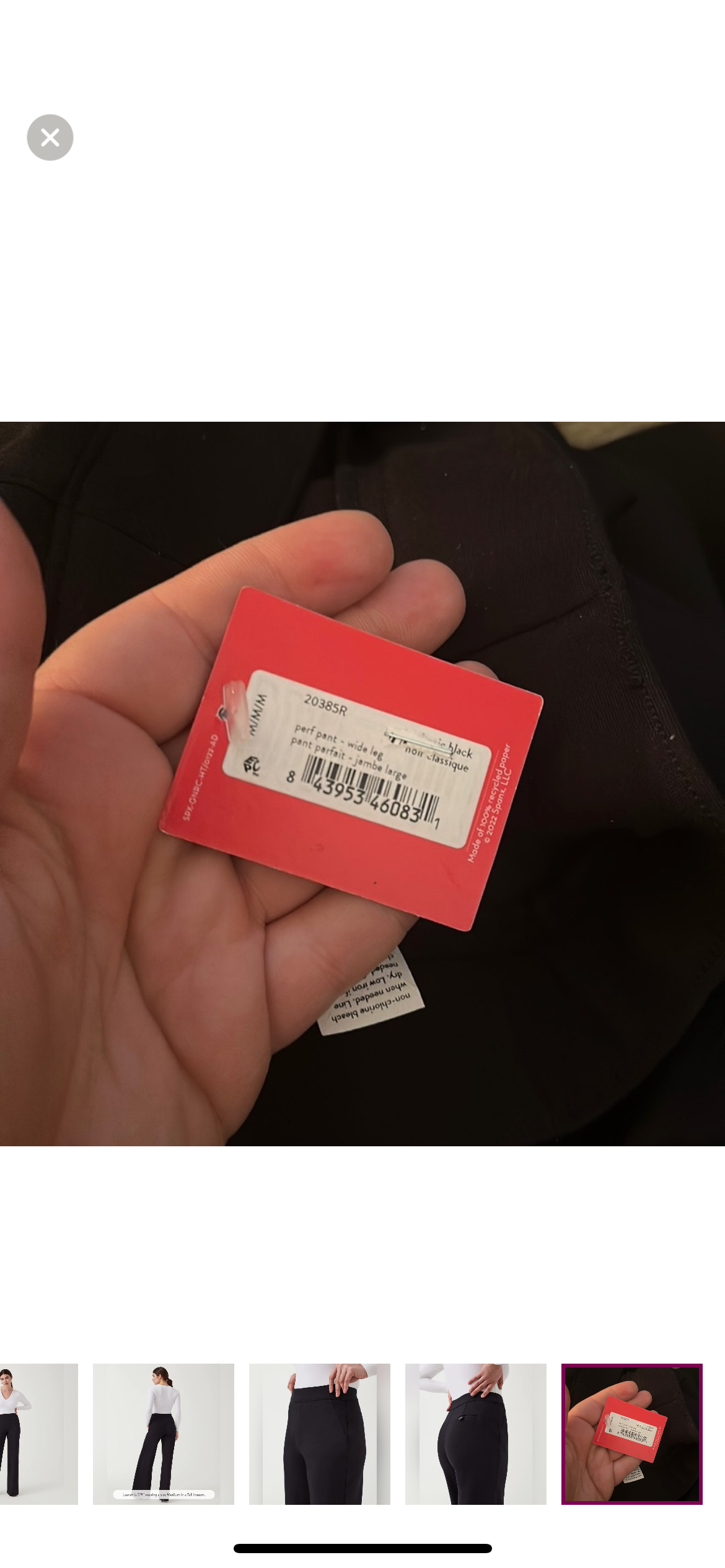 NWT Spanx The Perfect Pant, Wide Leg - photo 5
