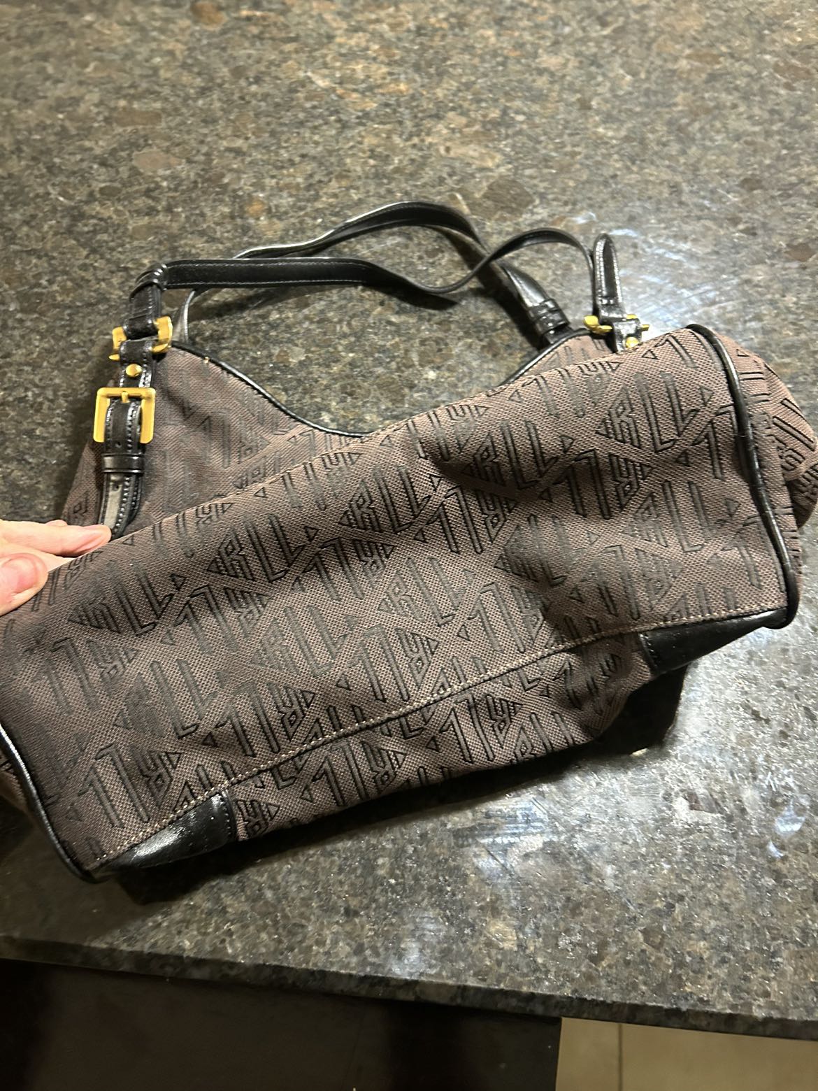 Ralph Lauren vintage handbag like new light wear image indicator(3)