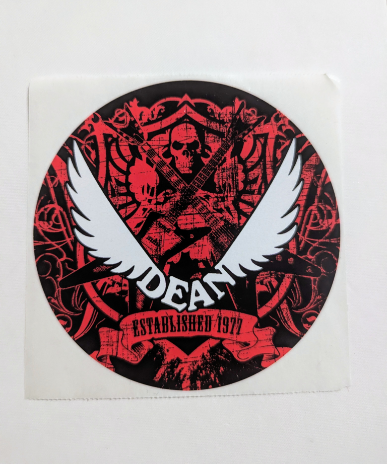 Dean Guitars sticker