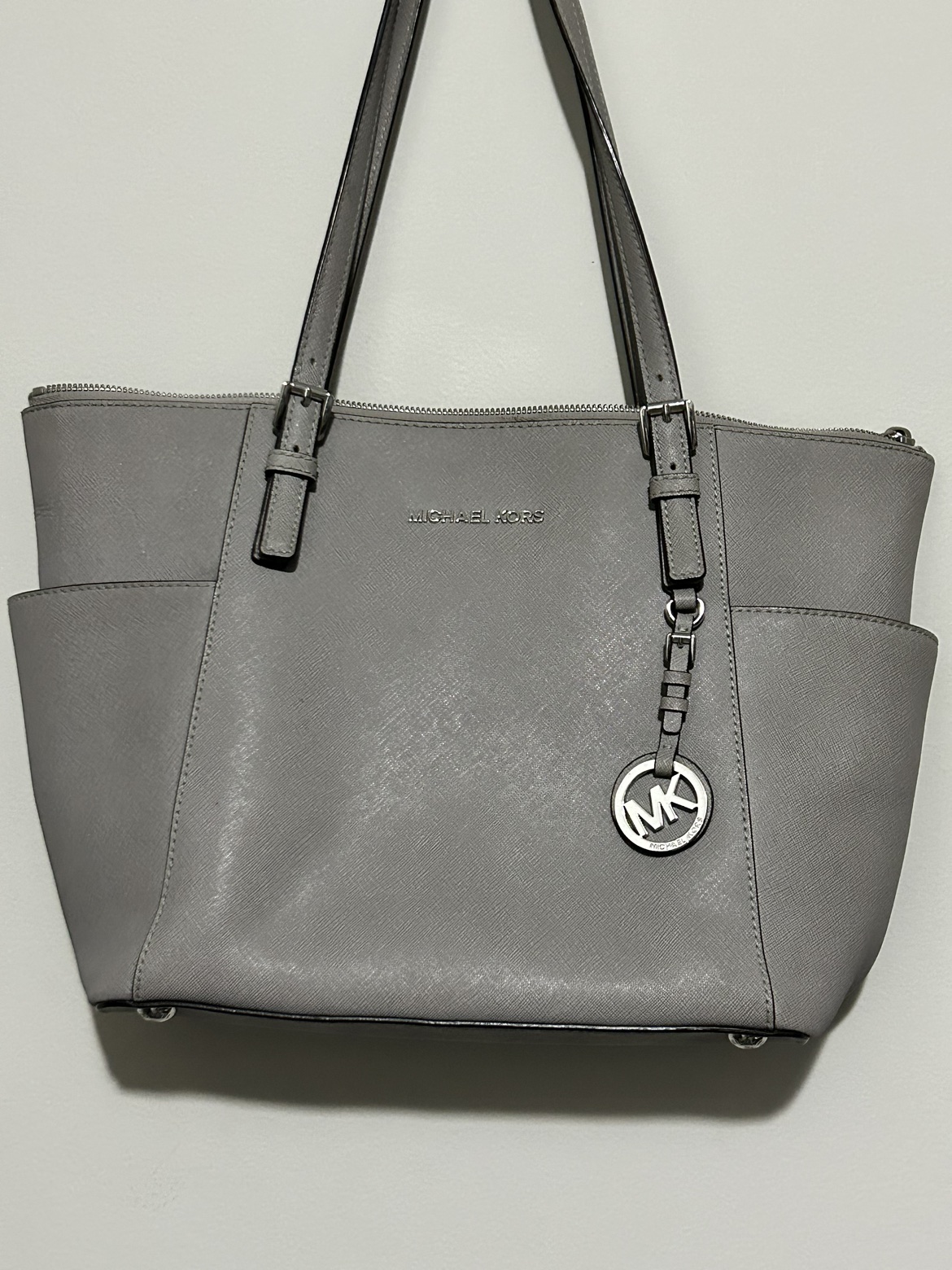 Michael Kors purse grey