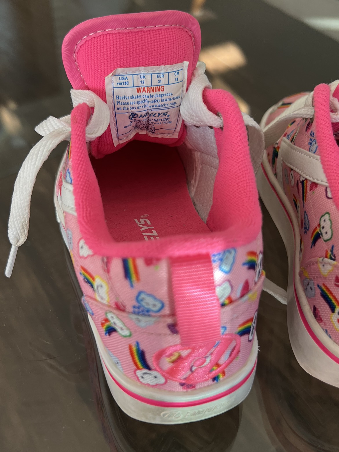 Heelys size 13 pink - photo 4