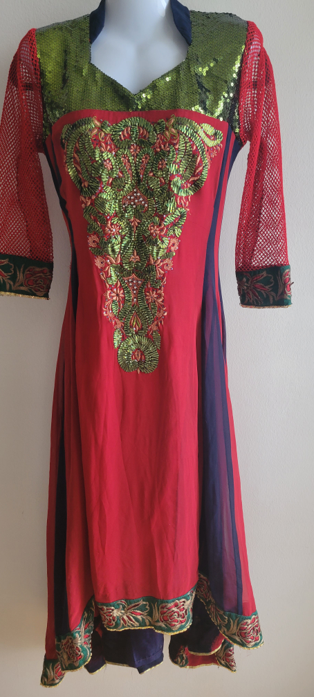 Long Fancy Dress for Eid and other Parties image indicator(4)