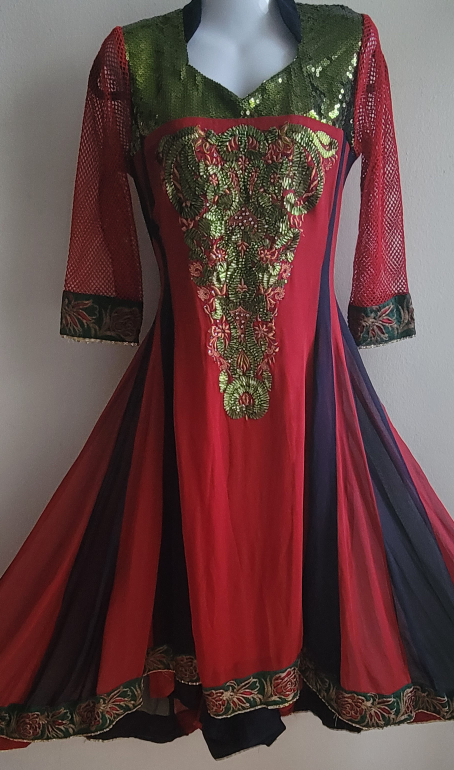 Long Fancy Dress for Eid and other Parties image indicator(6)