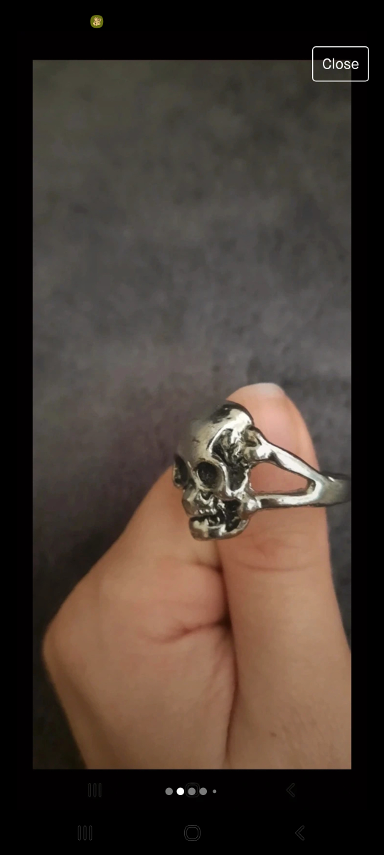 Skull ring-Unisex 🥕 image indicator(2)
