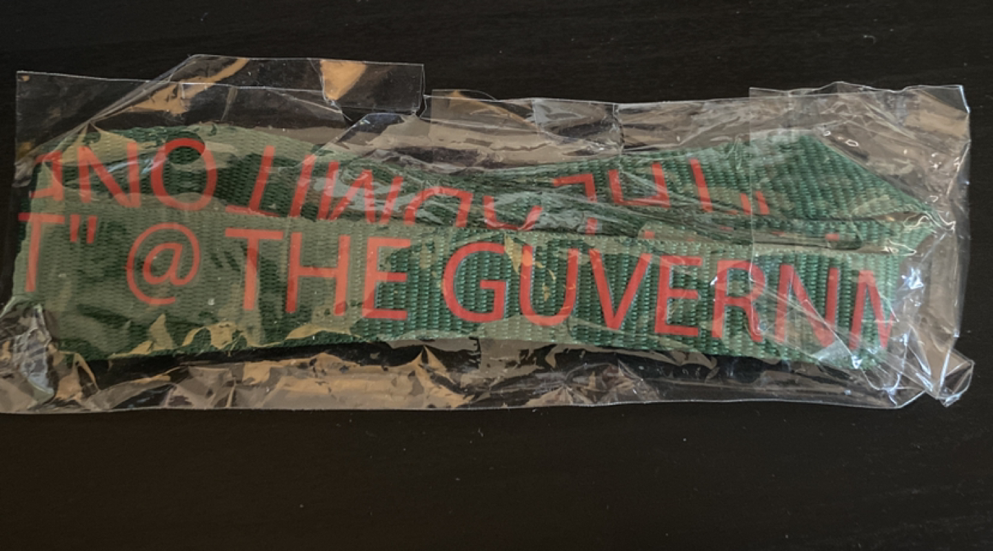 The Guvernment lanyard