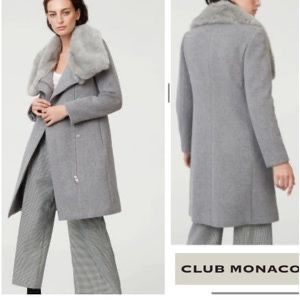 Grey Club Monaco wool blend peacoat image indicator(2)