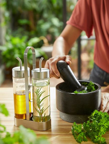 Ikea 3 piece oil & vinegar set - photo 2