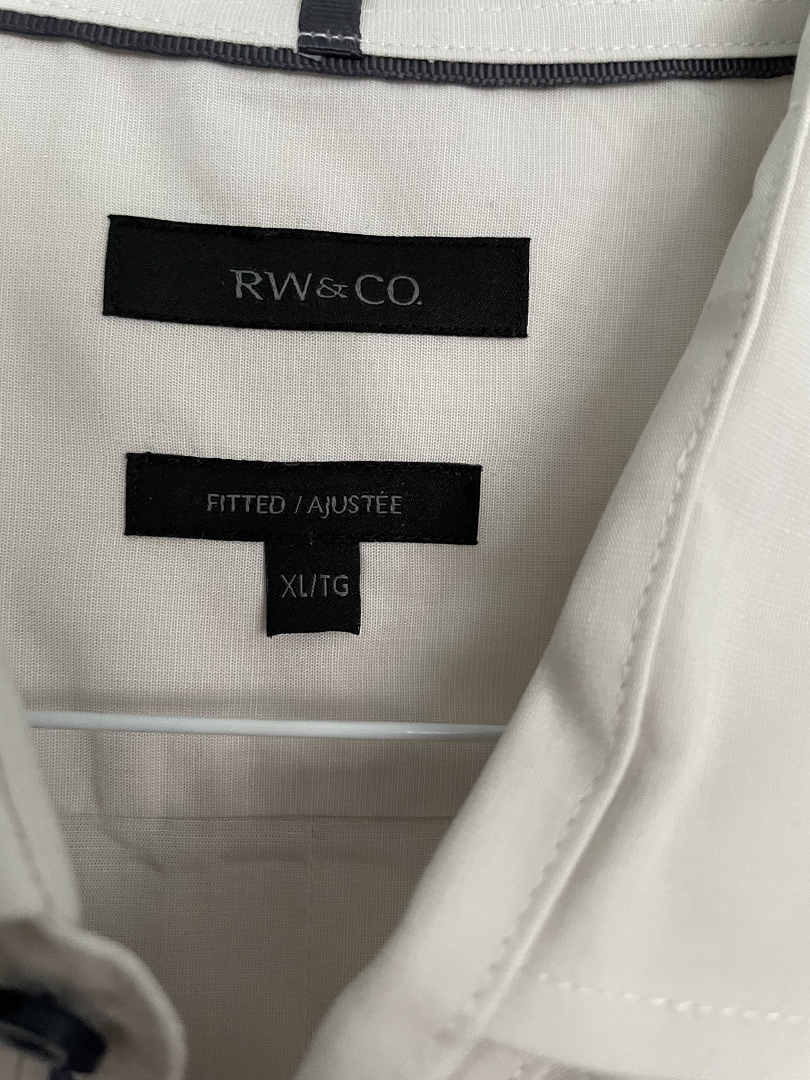 RW&Co. Men’s coloured shirt shirt sleeve -XL image indicator(2)