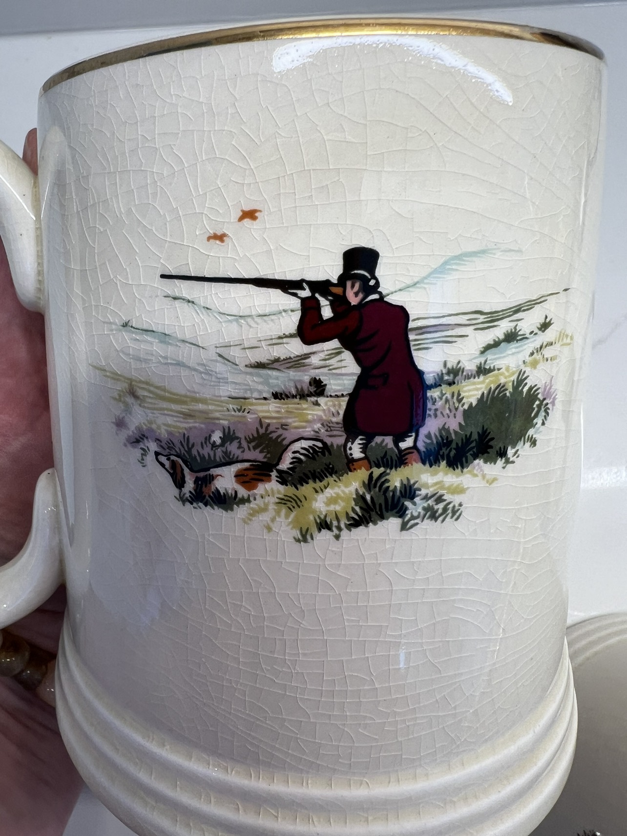 Vintage collectable Lord Nelson Ware English Tankard image indicator(3)