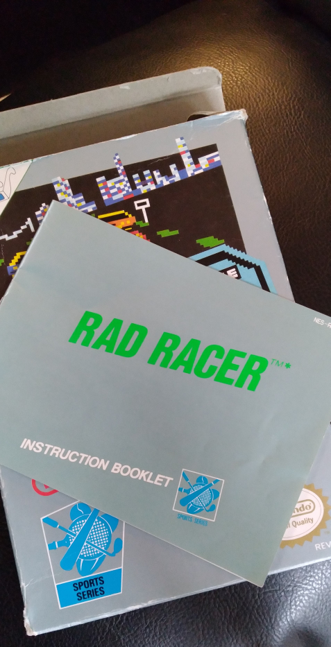 NINTENDO NES GAME - RAD RACER - COMPLETE W/ BOX* image indicator(7)