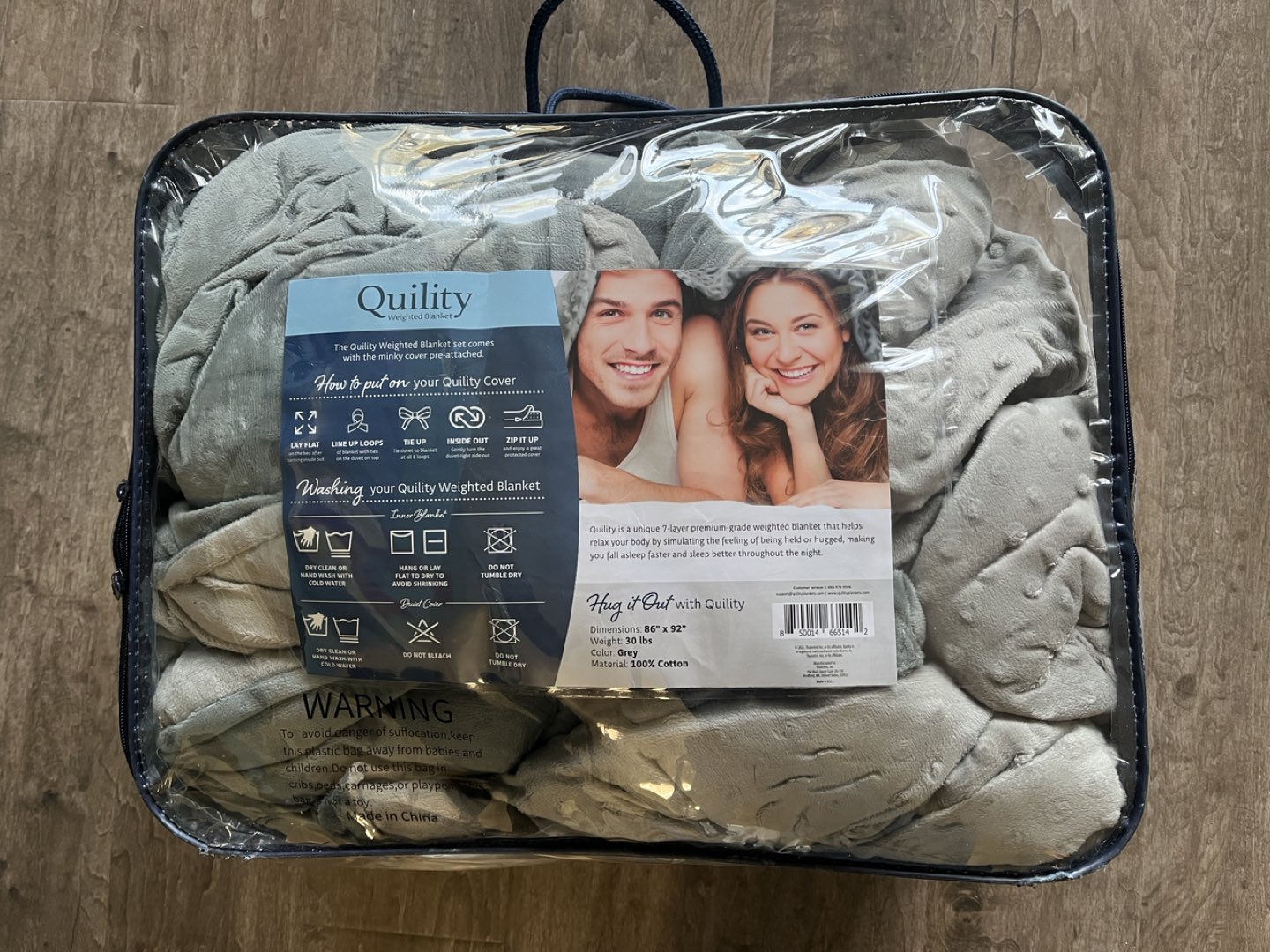 Quality Weighted Blanket 30 lbs thumbnail