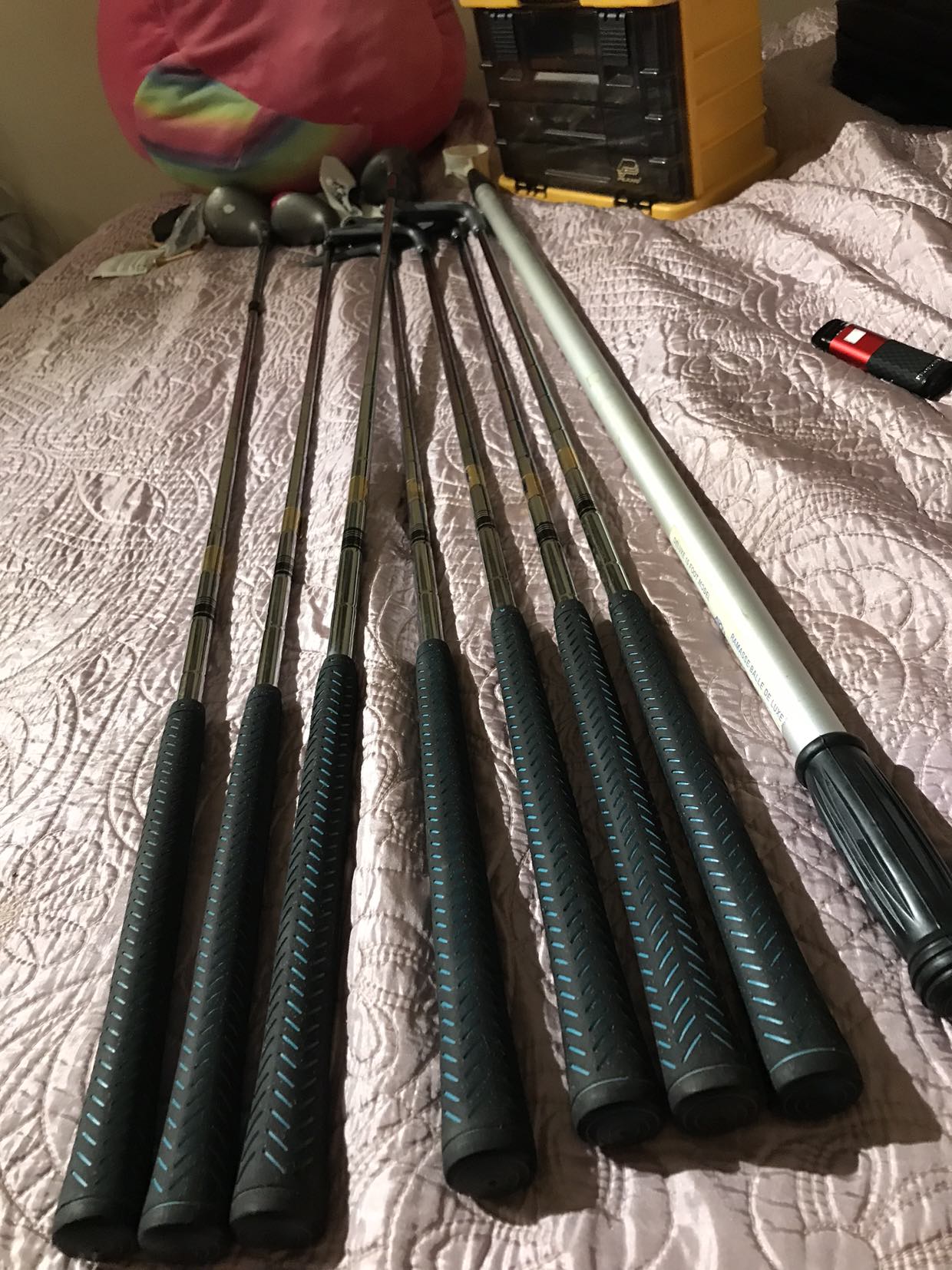 🥕Golf bag and clubs. Right handed image indicator(2)