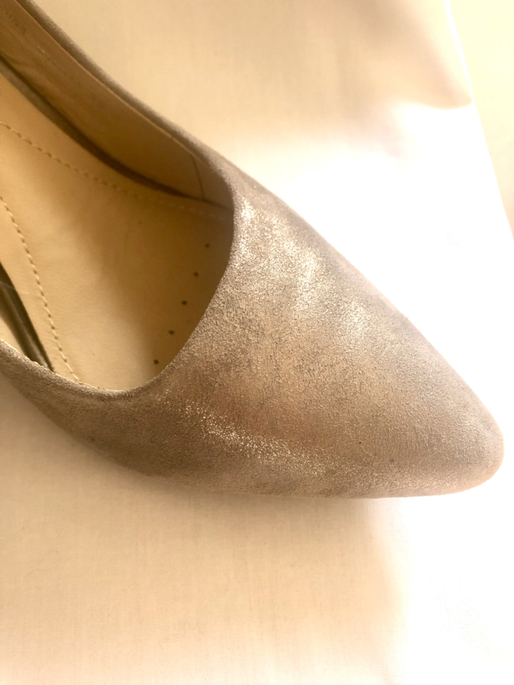 New Geox Women Gray Shoes, Size 8.5 image indicator(4)