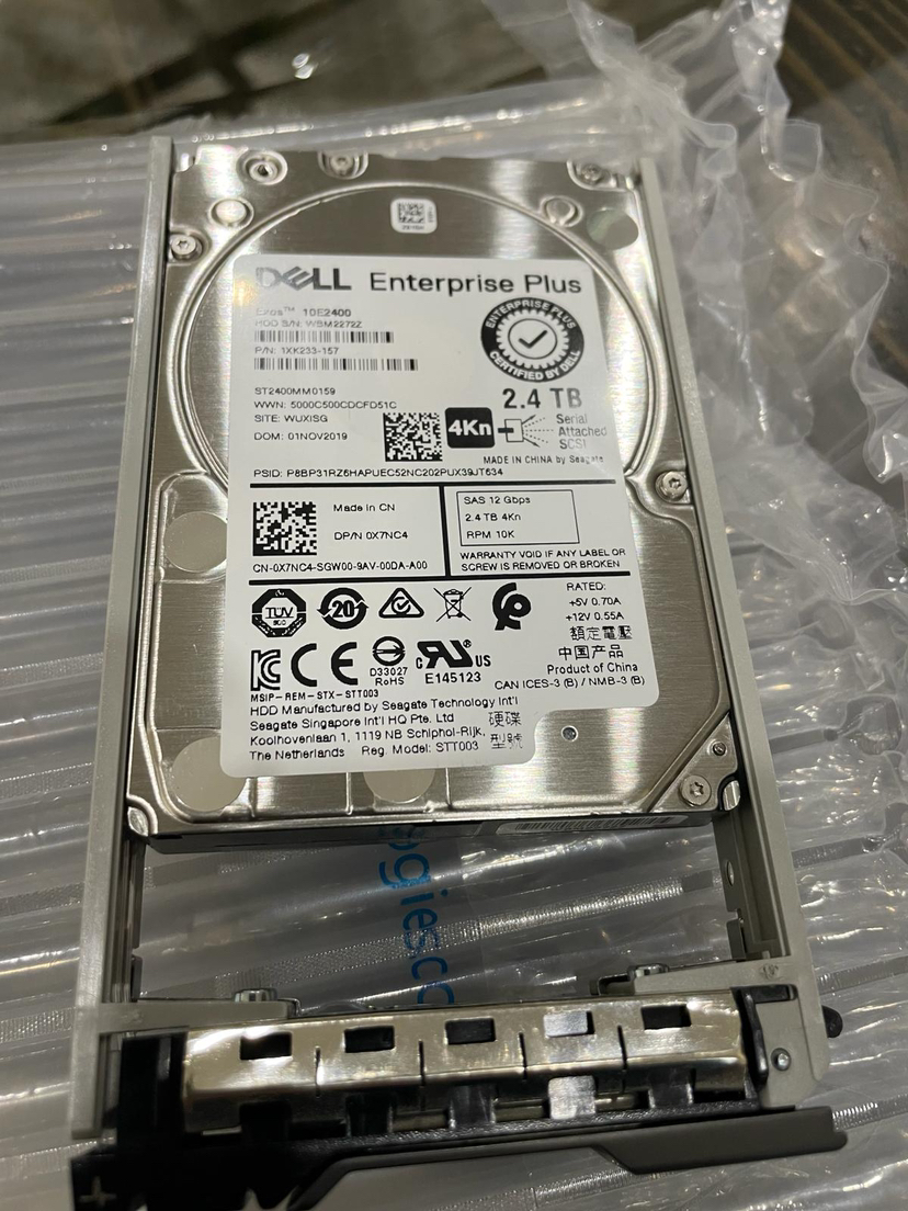 Dell Enterprise Plus 2.4tb 4kn 12GBPS SAS HDD image indicator(2)