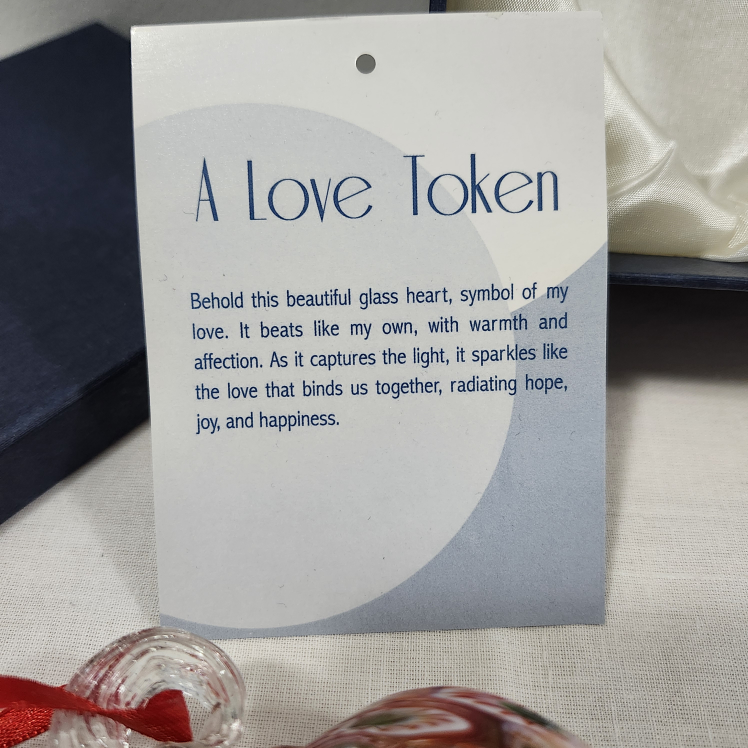 NEW MILLIFIORI GLASS HEART ❤️ GIFT !! image indicator(2)