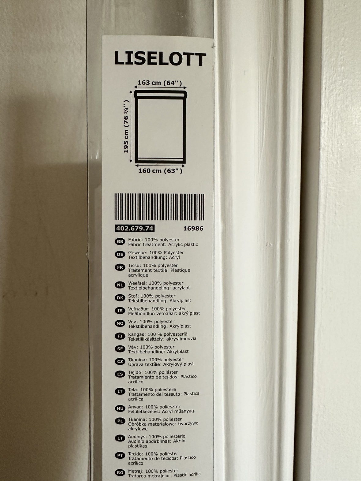 Ikea Liselott blinds