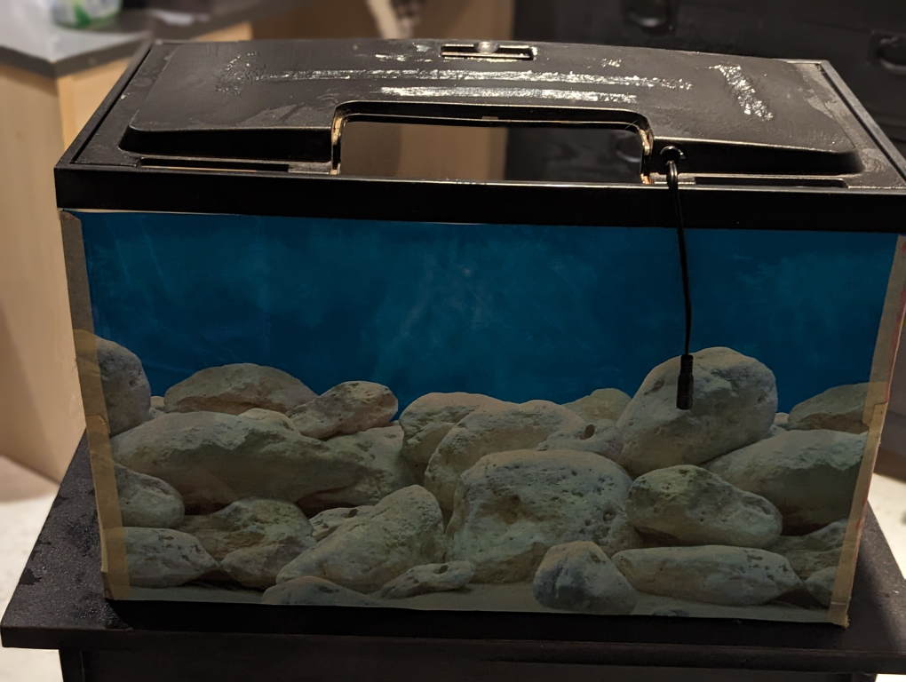 Aquarium with stand and cupboard - photo 4