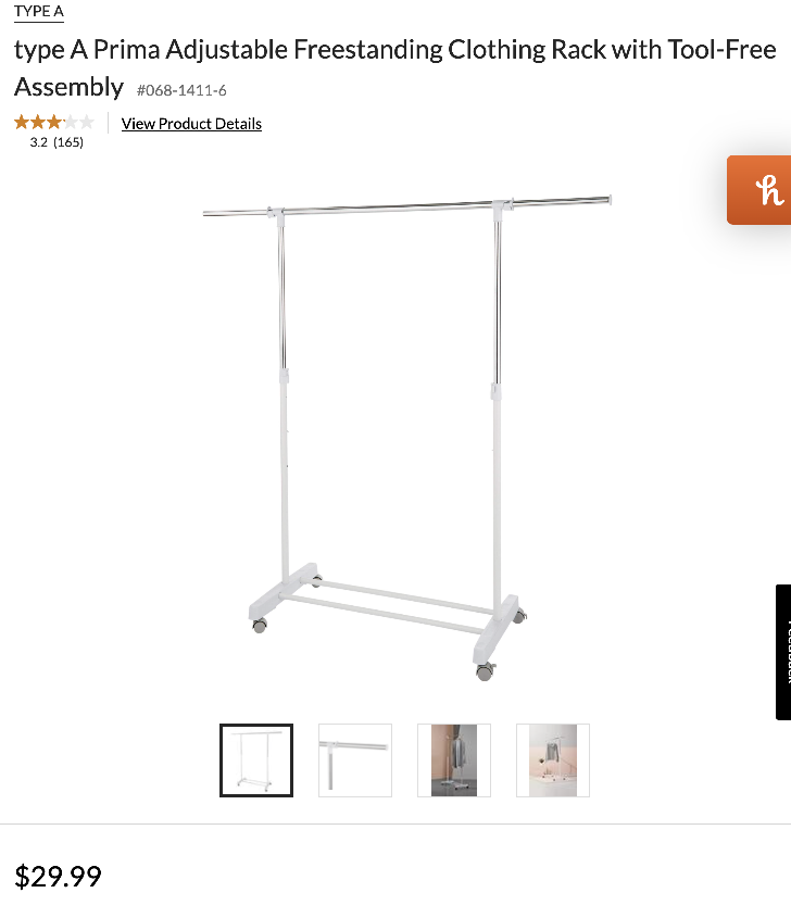 typeA Clothing Rack - photo 2