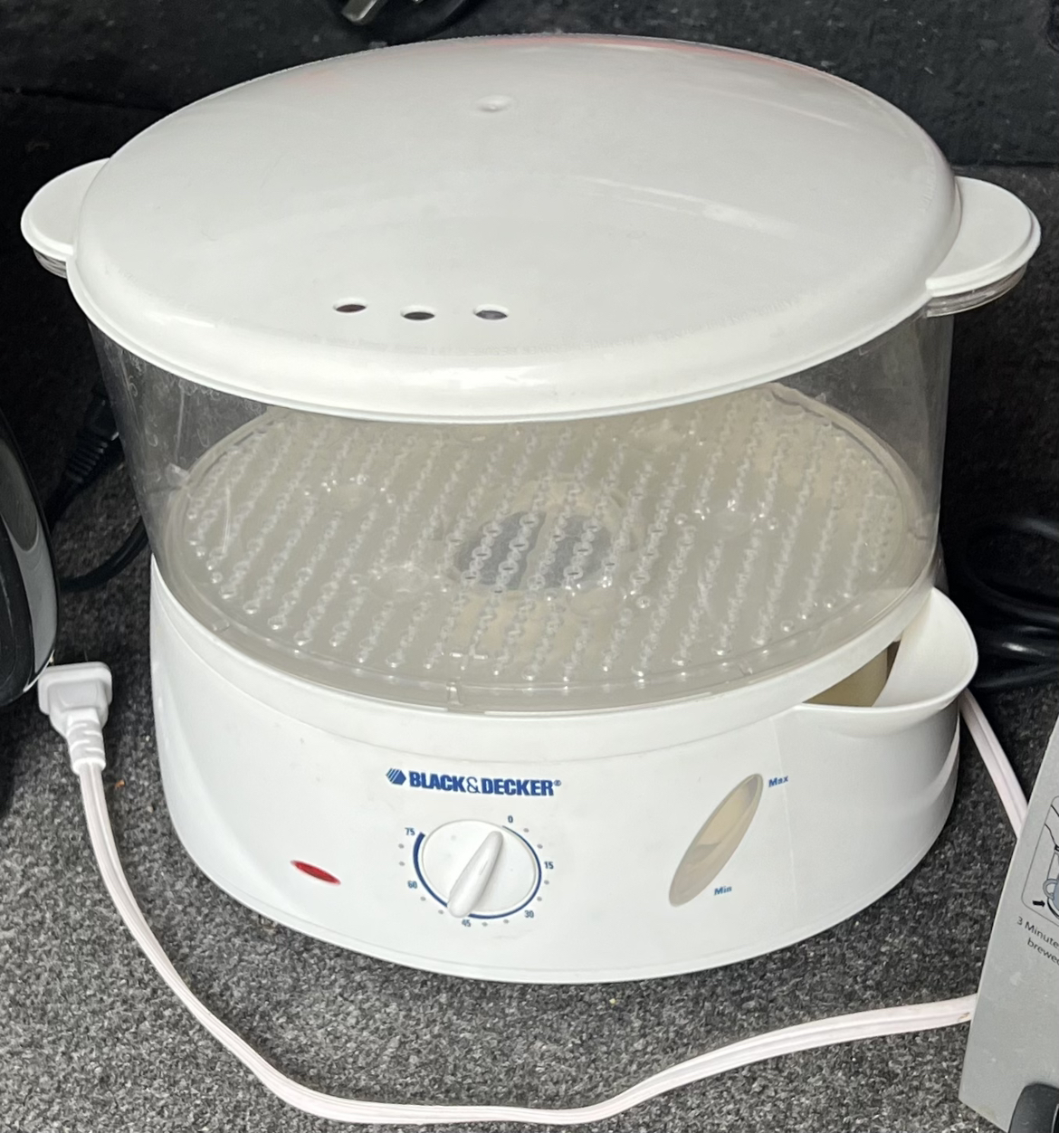 Black & Decker food steamer #freecycle
