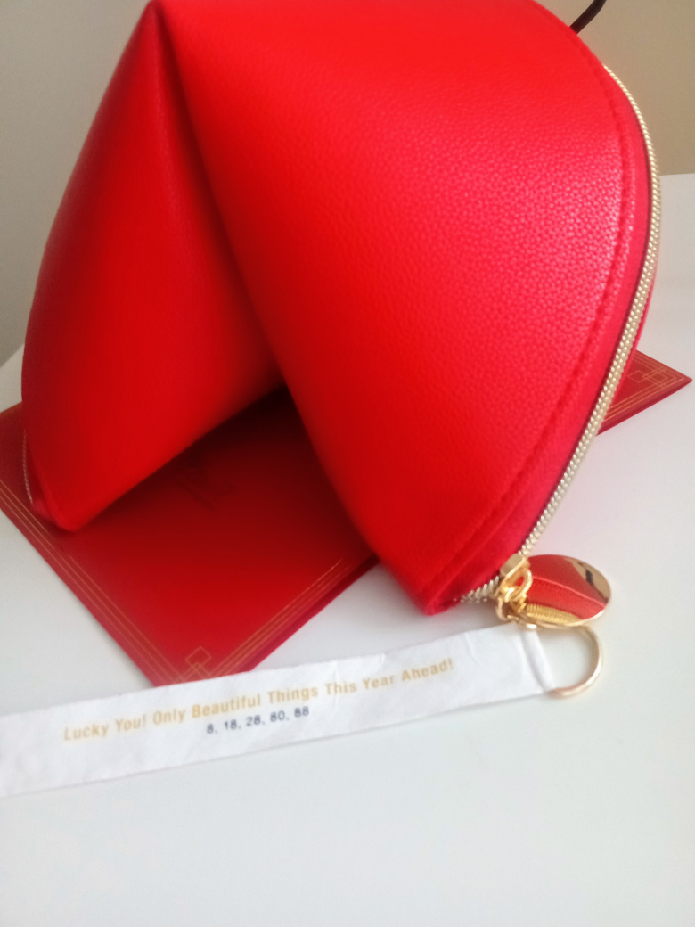 Fortune Cookie Beauty Pouch