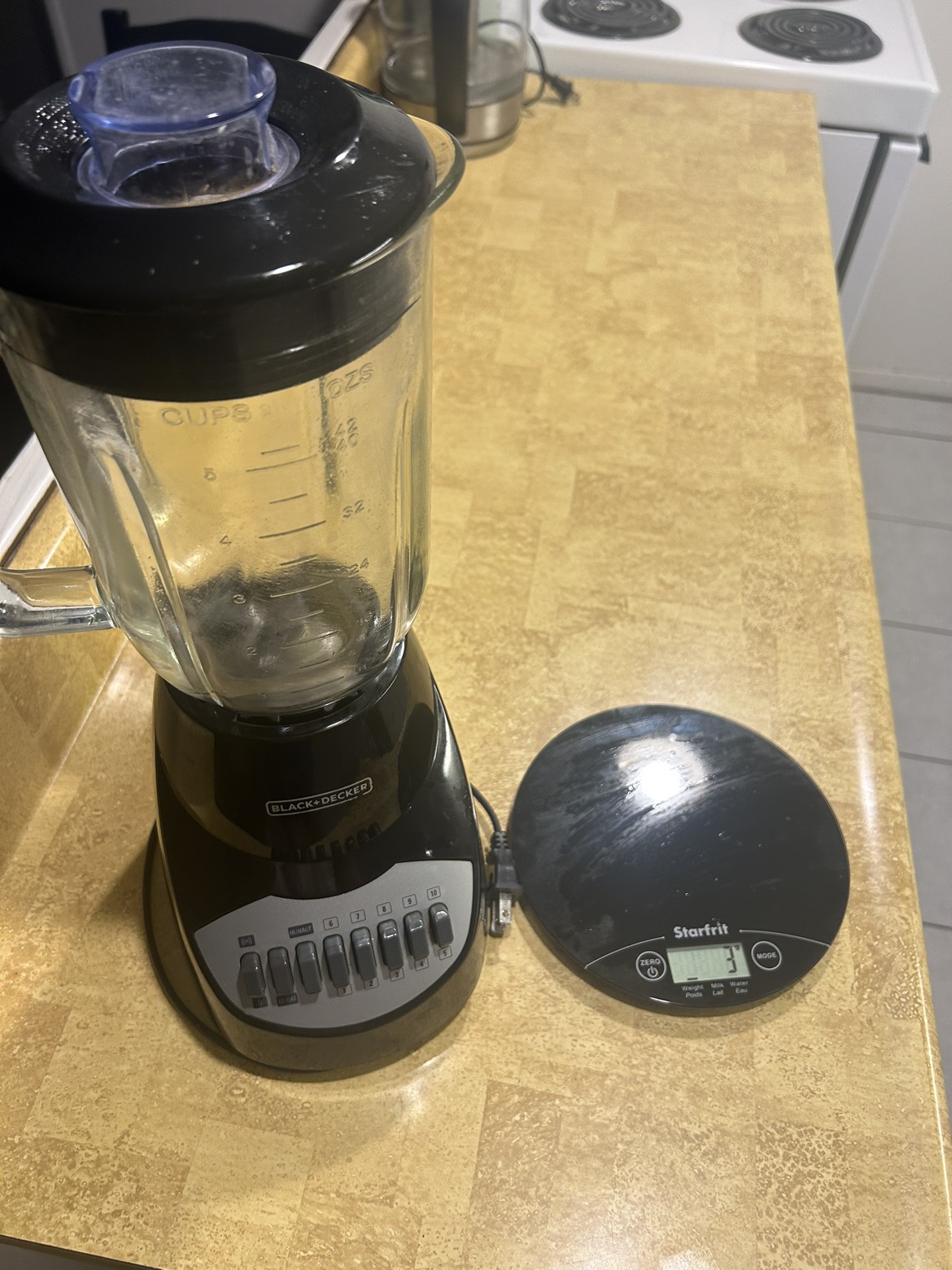 Blender/Digital scale
