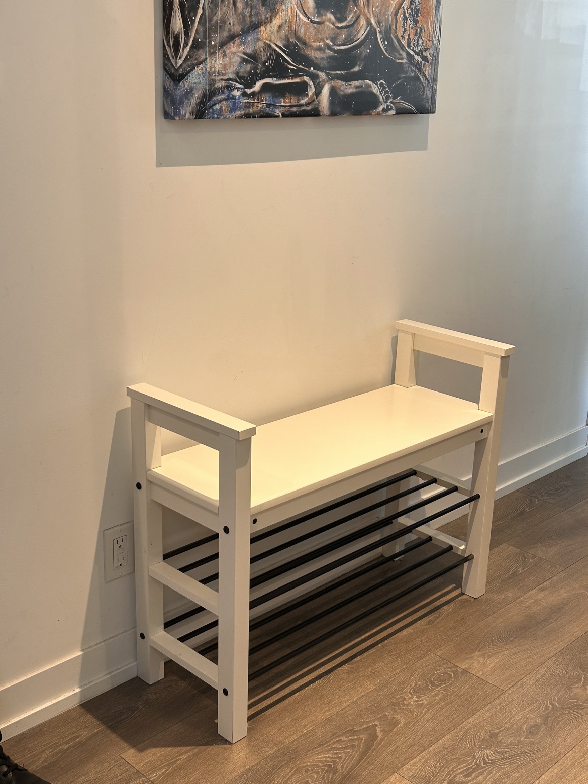 IKEA HEMNES Bench with Shoe Storage image indicator(4)