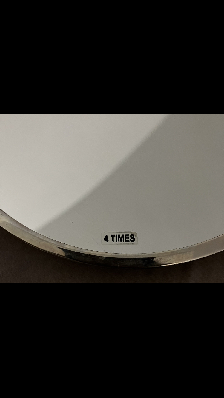 Footed Double Sided Metal Framed Mirror 🪞 image indicator(3)