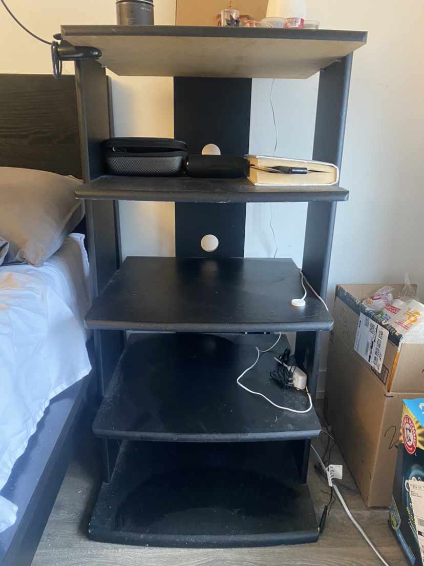 5 Level Wood Shelf