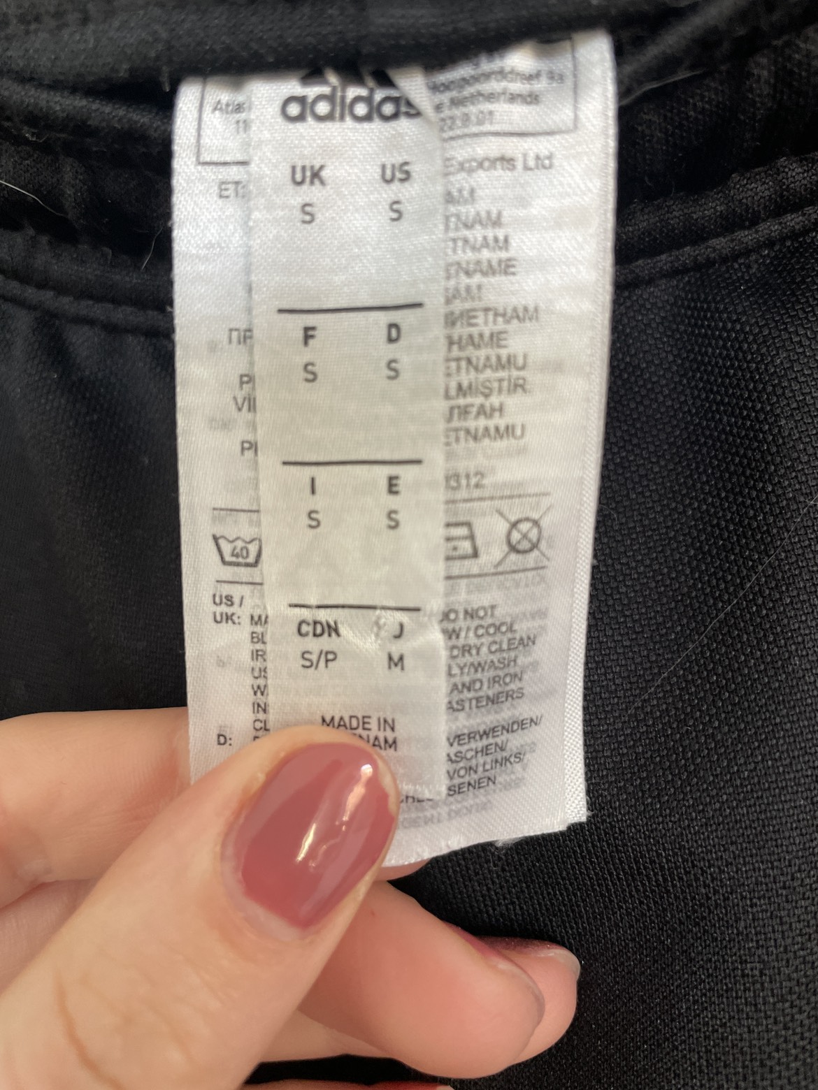 Black Slim Fit Adidas Trackpants image indicator(2)