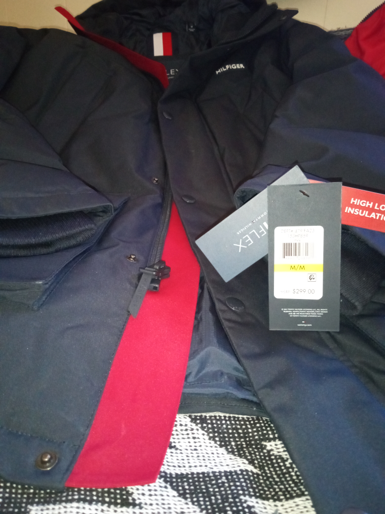 Tommy hilfiger THflex coat men's medium thumbnail