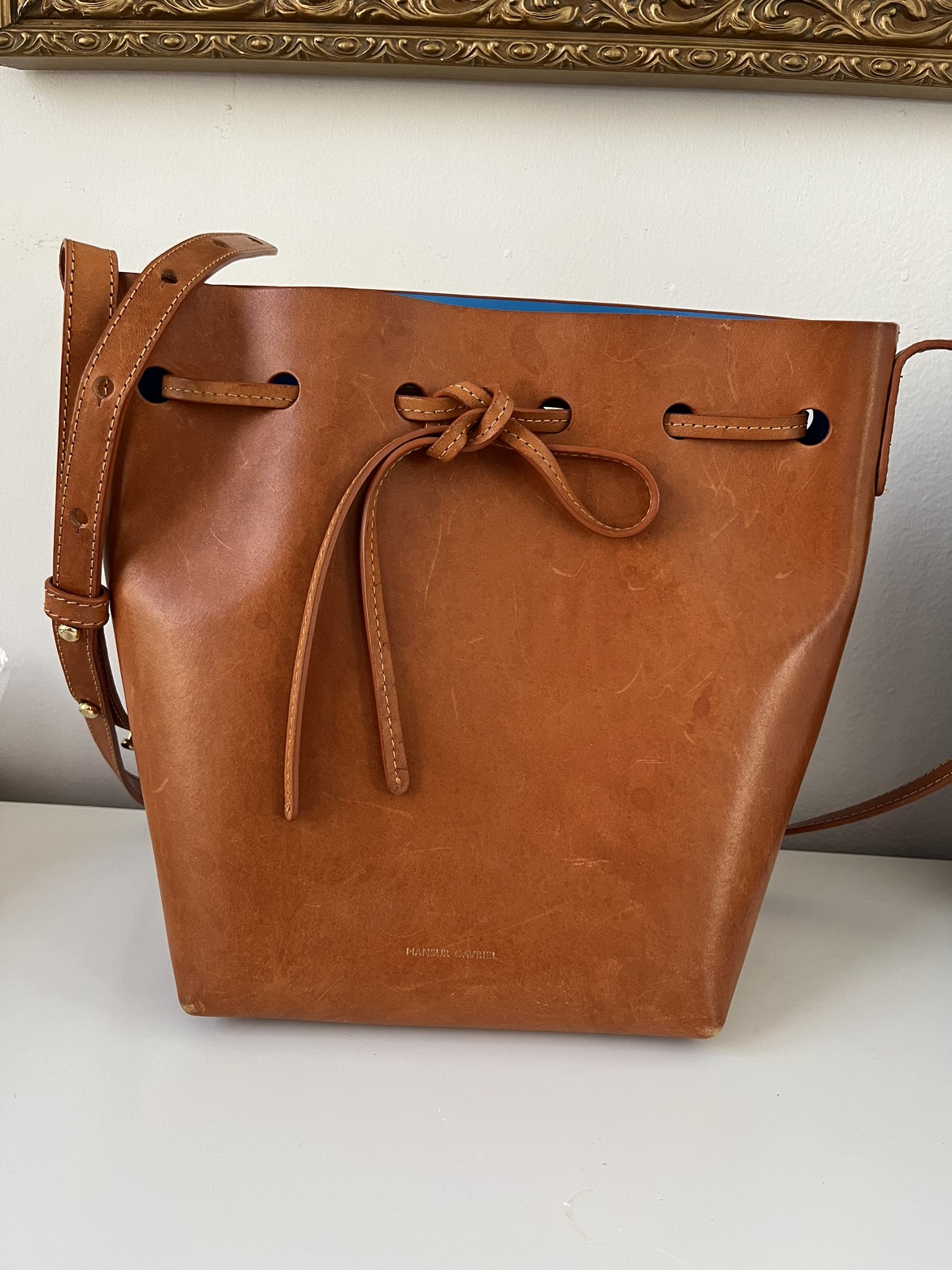 Mini Mansur Gavriel Bucket Bag