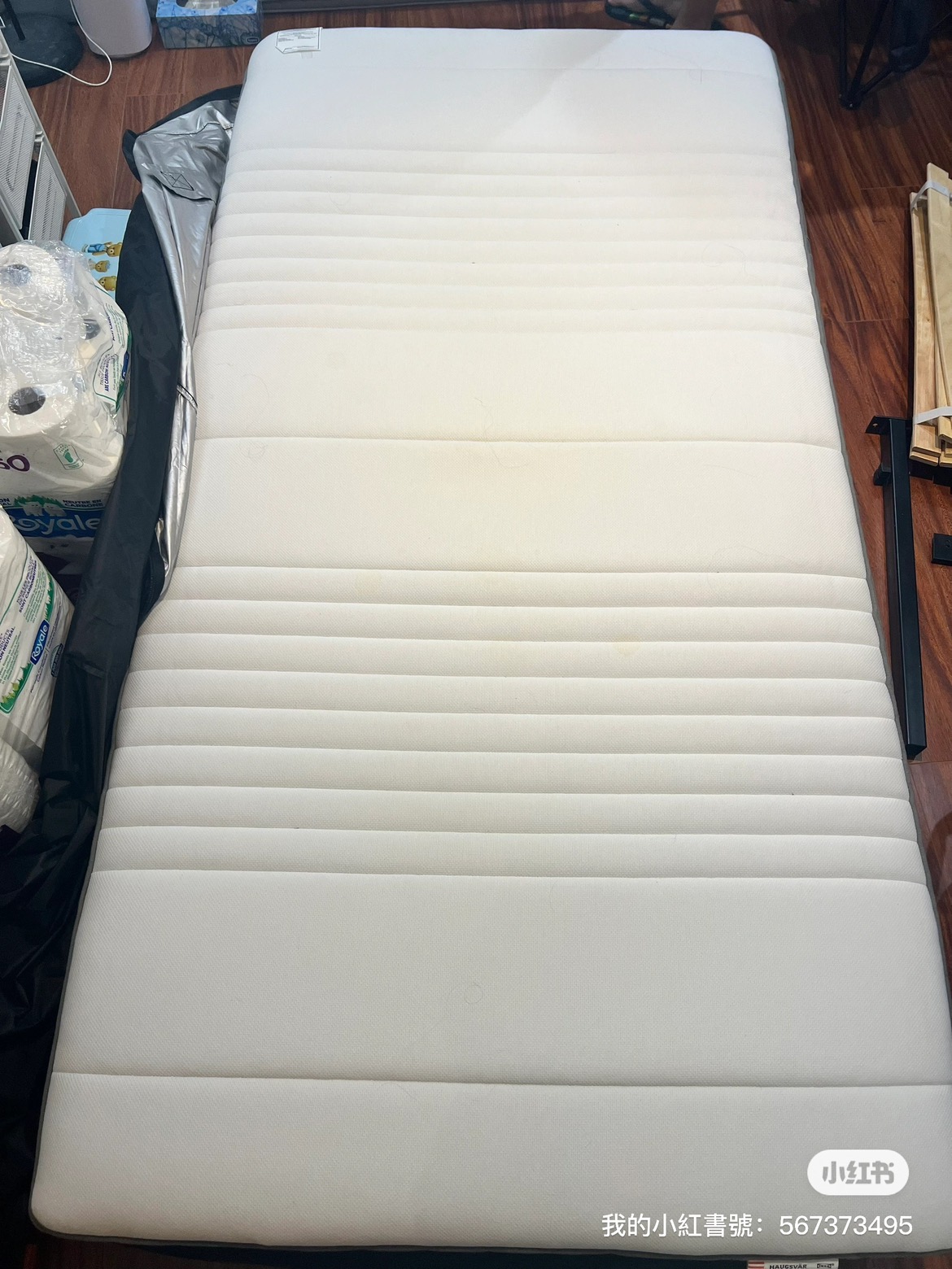 Mattress and bed frame