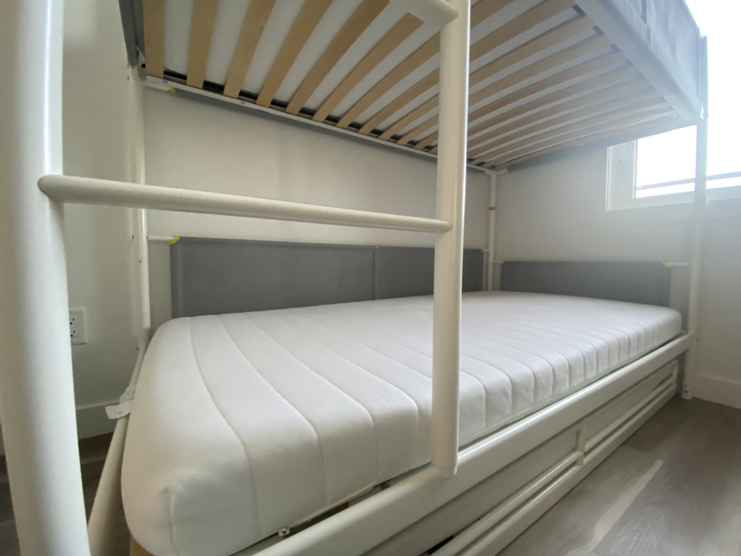 IKEA Bunk Bed + Pull-out + Twin Mattress x 1 [Like New] - photo 3