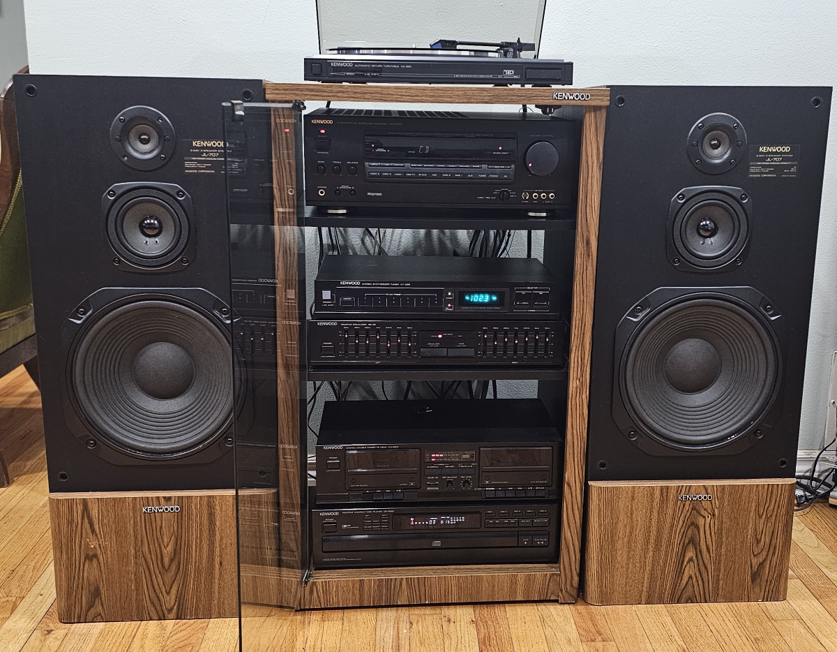 Vintage Kenwood Music System - photo 2