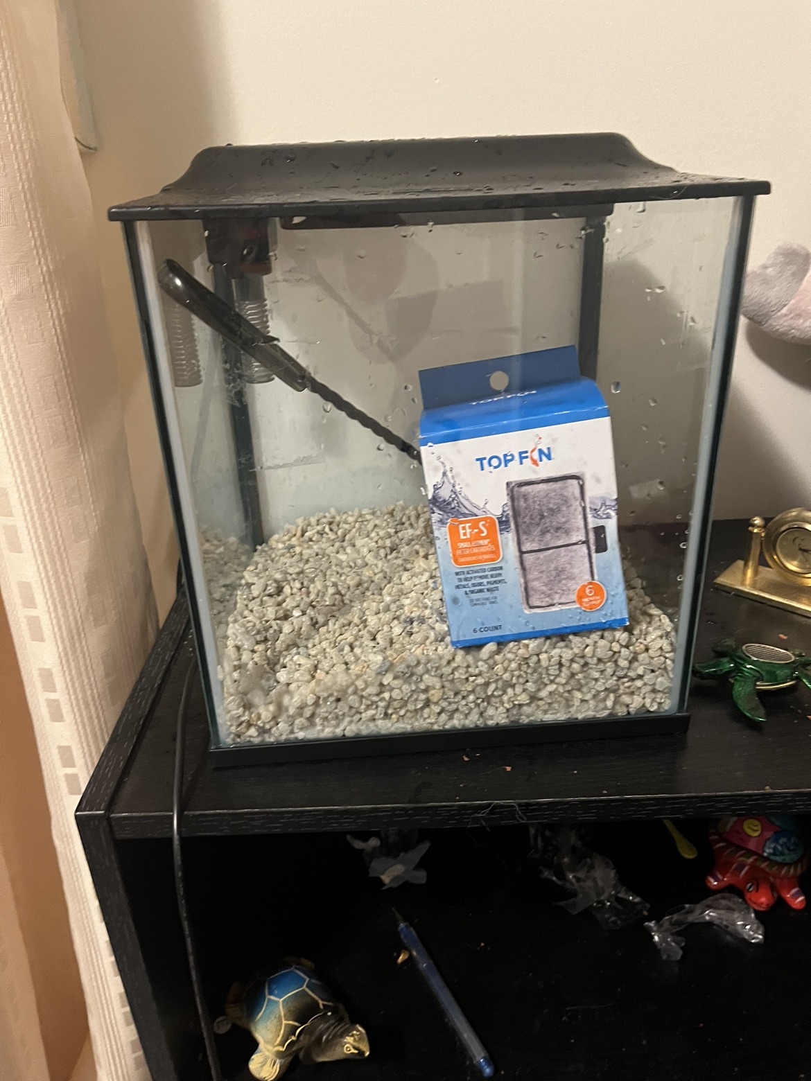 Topfin backlight 3 gallon tank