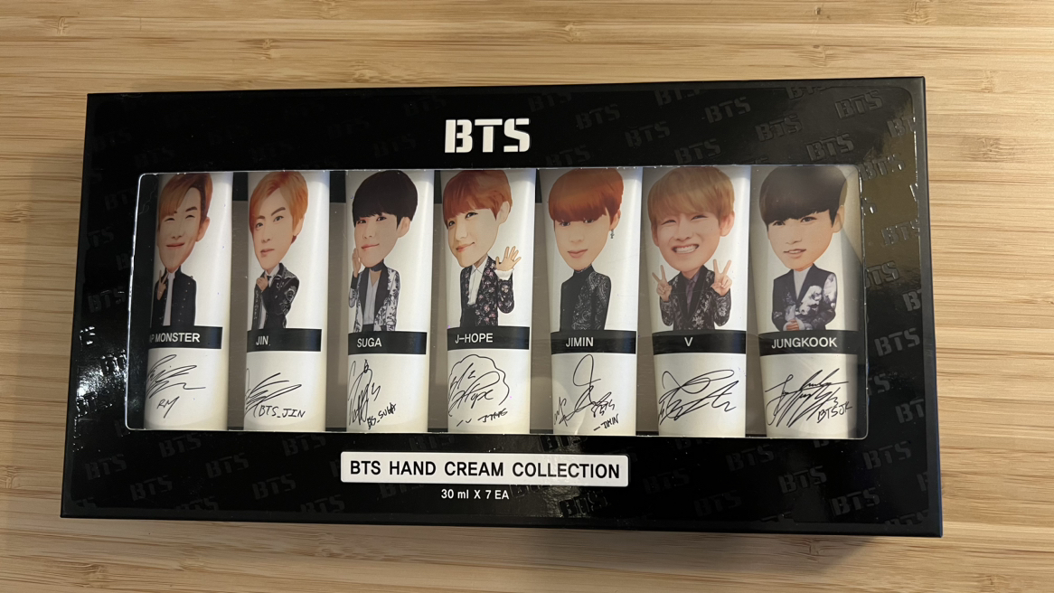 #freecycle free BTS handcream