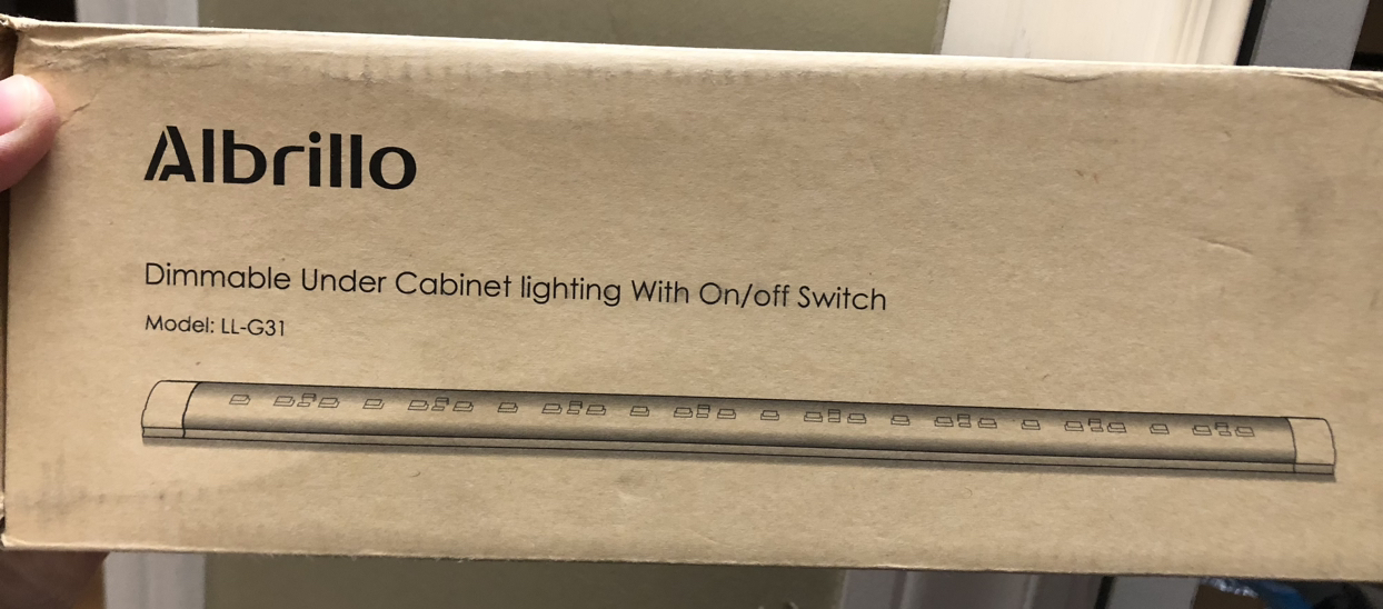 Dimmable Under Counter LED Light Strips, Warm White 3000K, 6 PC image indicator(2)