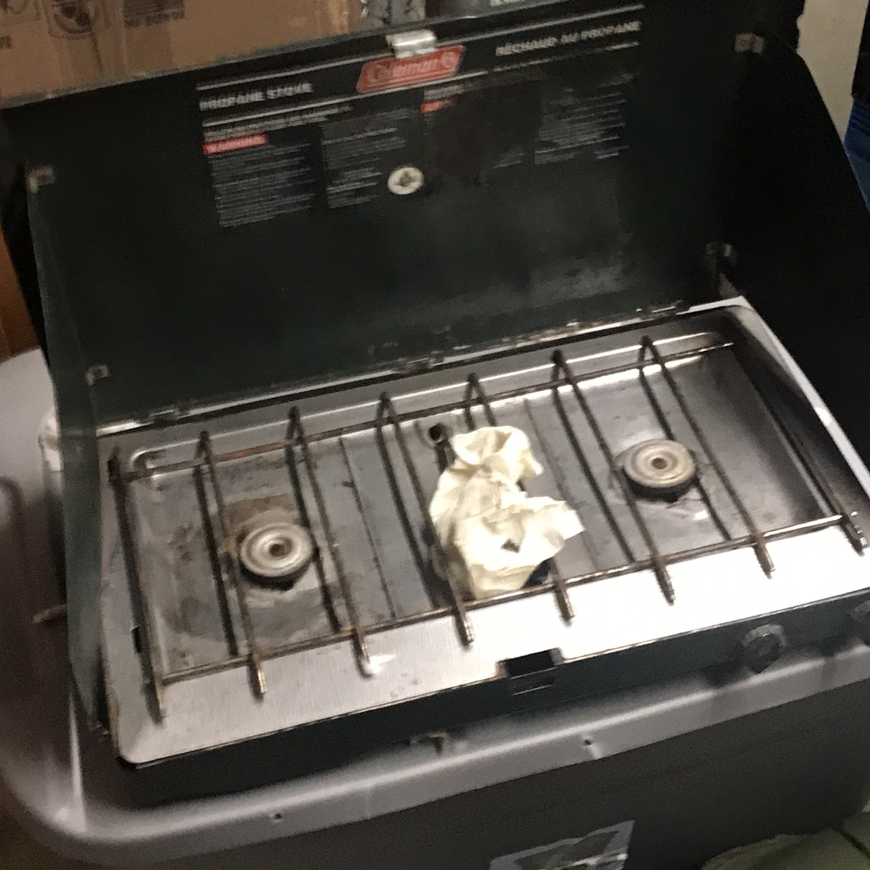 🥕Coleman propane stove